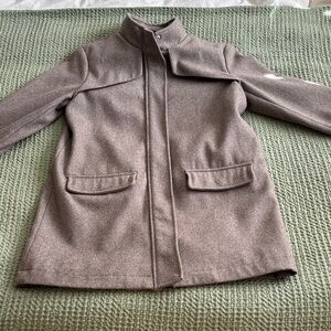 a new day Women's Tan Pea Coat